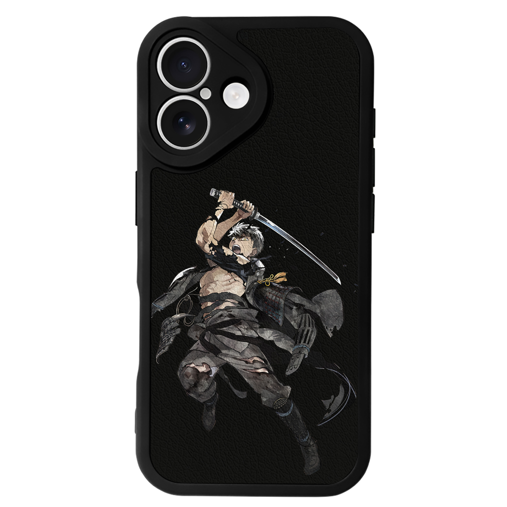 （画像用） 刀剣乱舞 Touken Ranbu 【iPhone 16シリーズ対応】シリコンスマホケース（レザー調） 材質：シリコン